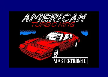 American Turbo King (UK) (1989) screen shot title